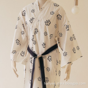 100% Polyester Women Hotel Bathrobe
